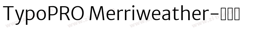 TypoPRO Merriweather字体转换 TypoPRO Merriweather字体转换